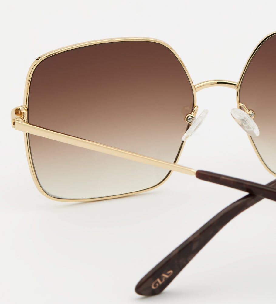 Billie Gold Sunglasses